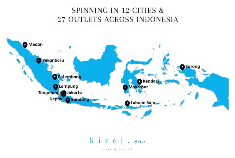kirei wash maps 27 outlets